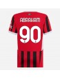 Billige AC Milan Tammy Abraham #90 Hjemmedrakt Dame 2024-25 Kortermet